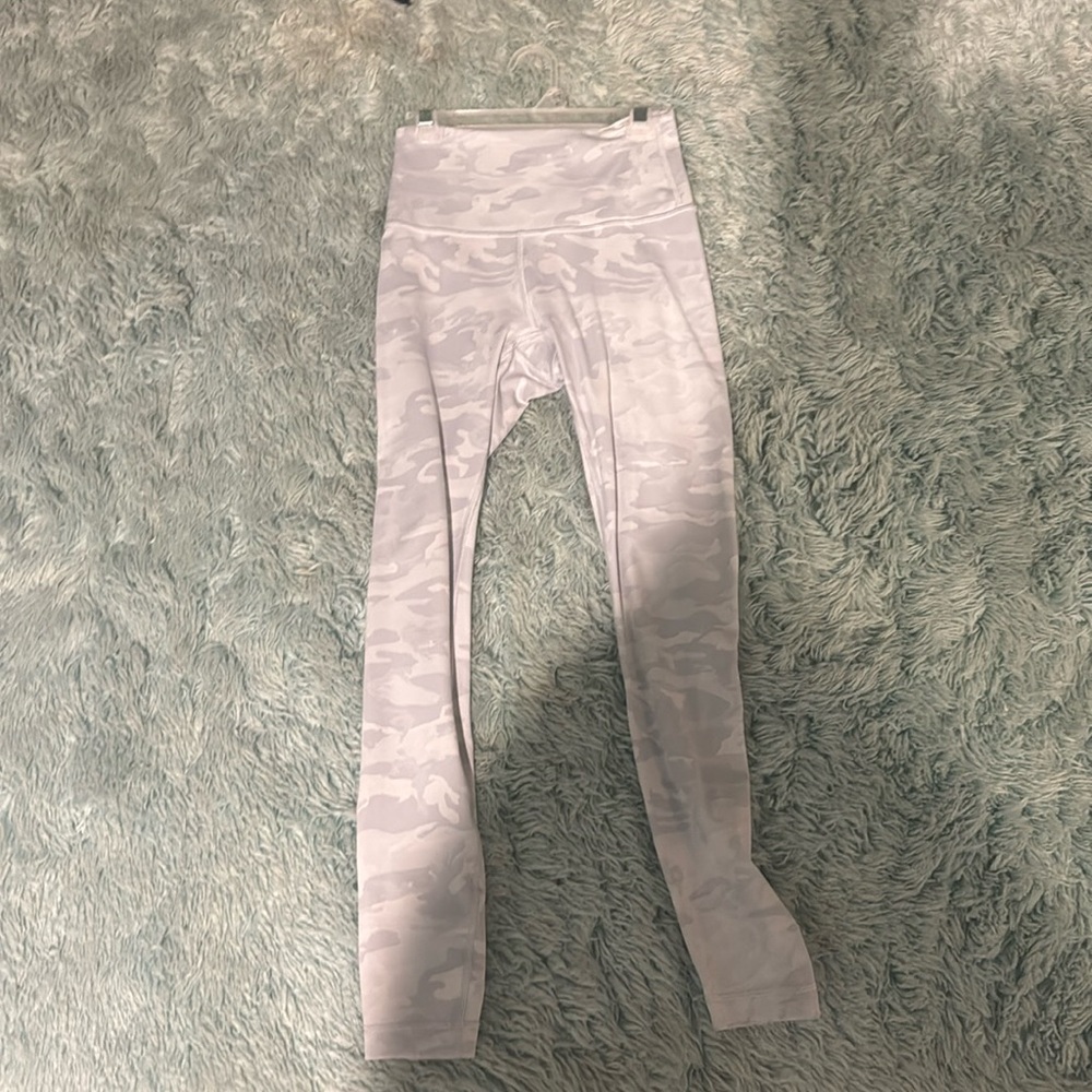 Lululemon white camo leggings
